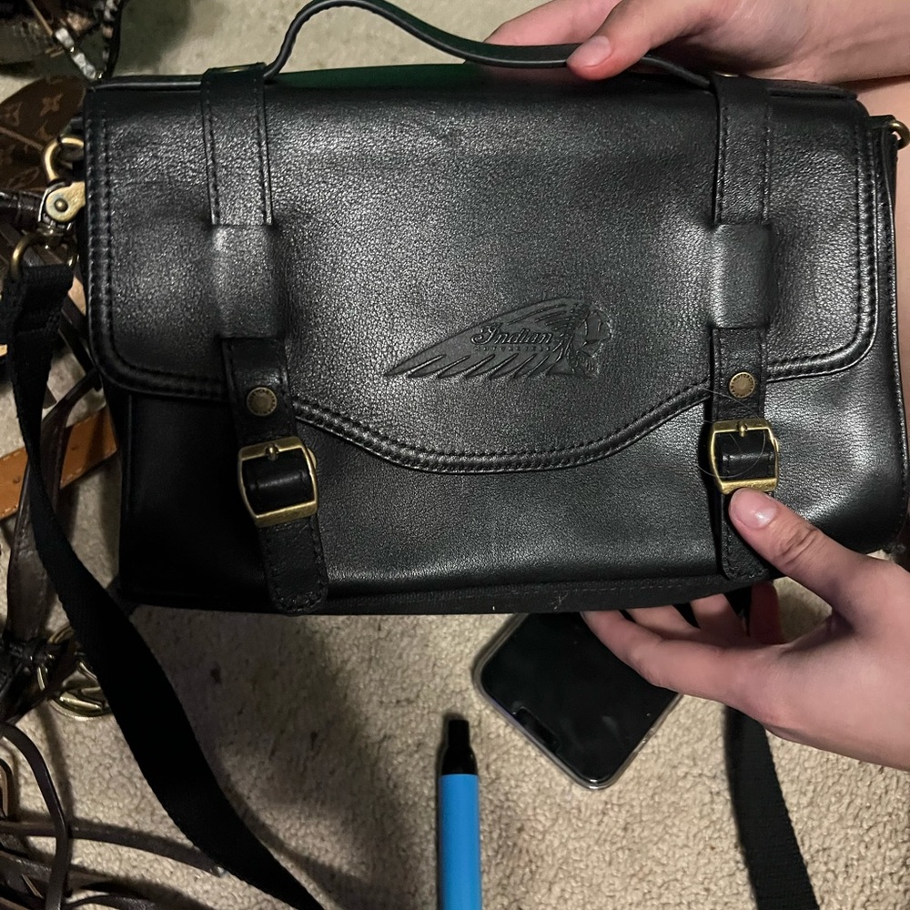 Indian motorcycle satchel purse